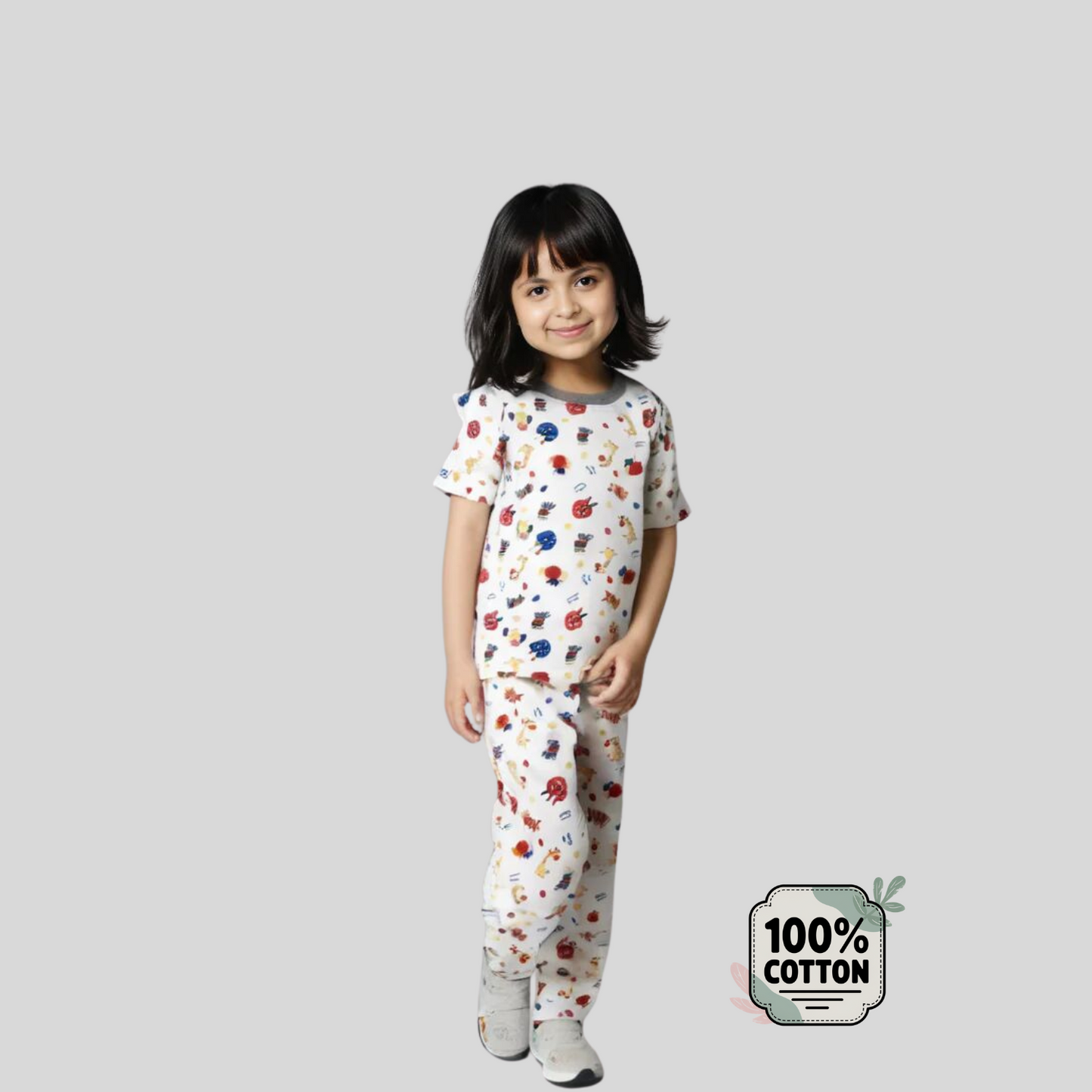 Animal Pals Unisex Nightwear Set