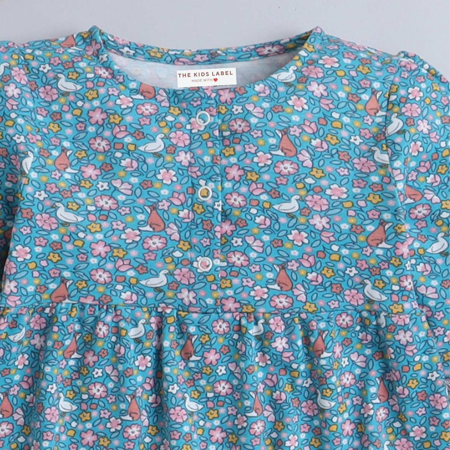 Chirp & Twirl Floral Dress