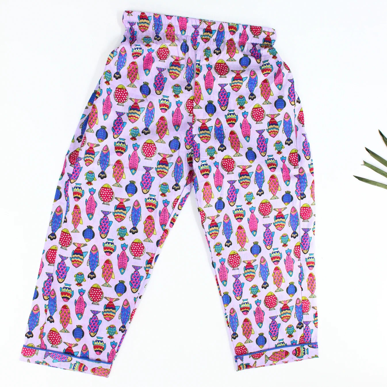 Fish Cotton Unisex Pyjama Set