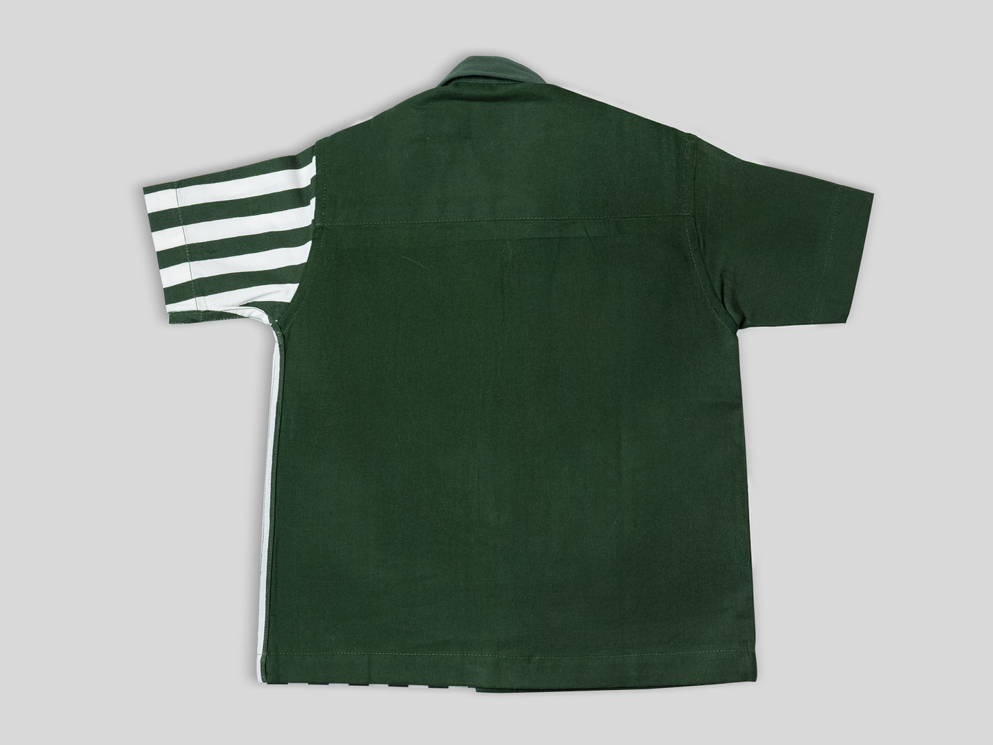 Olive Pop Cotton Unisex Co-ord Set