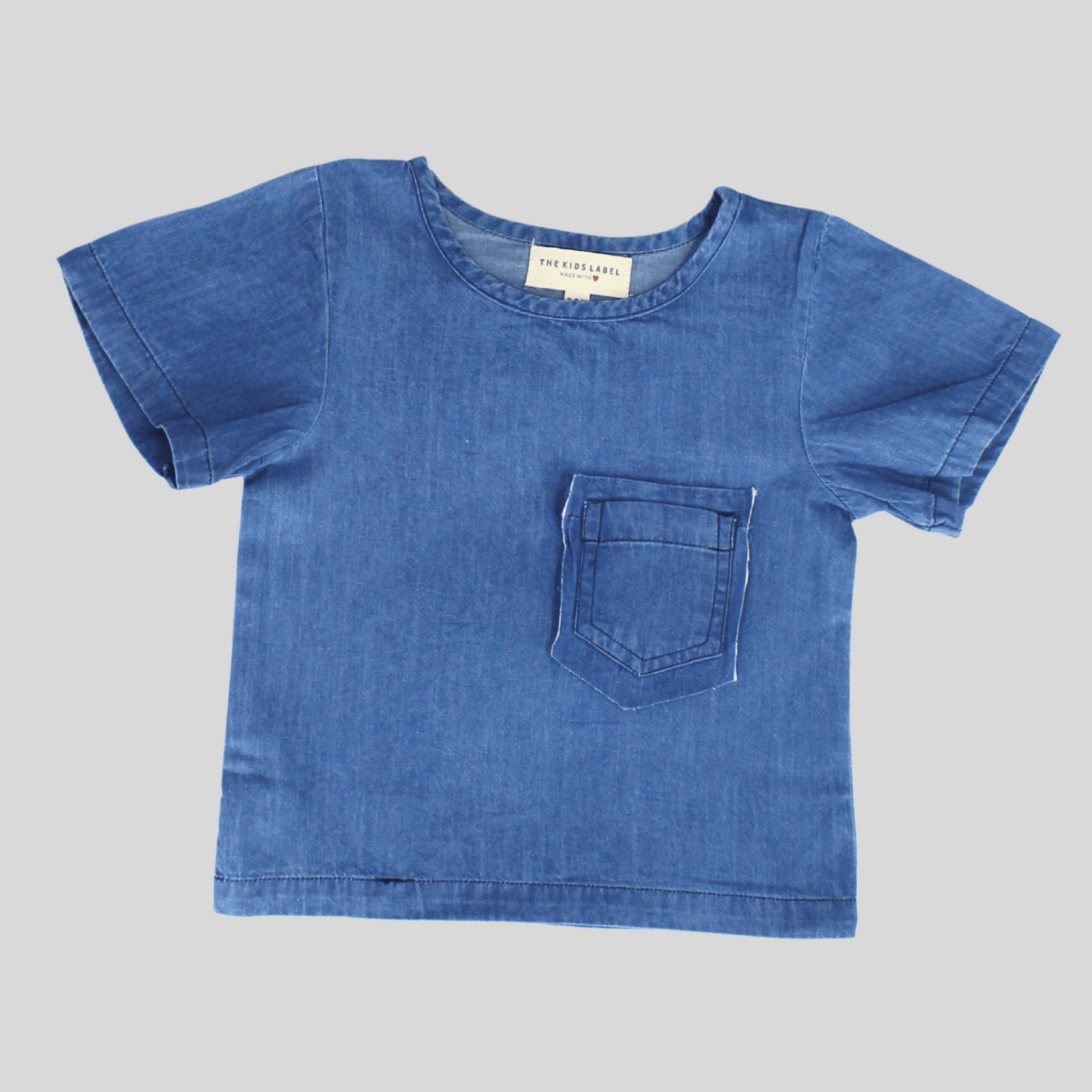 Unisex Denim T-shirt and Pants Set