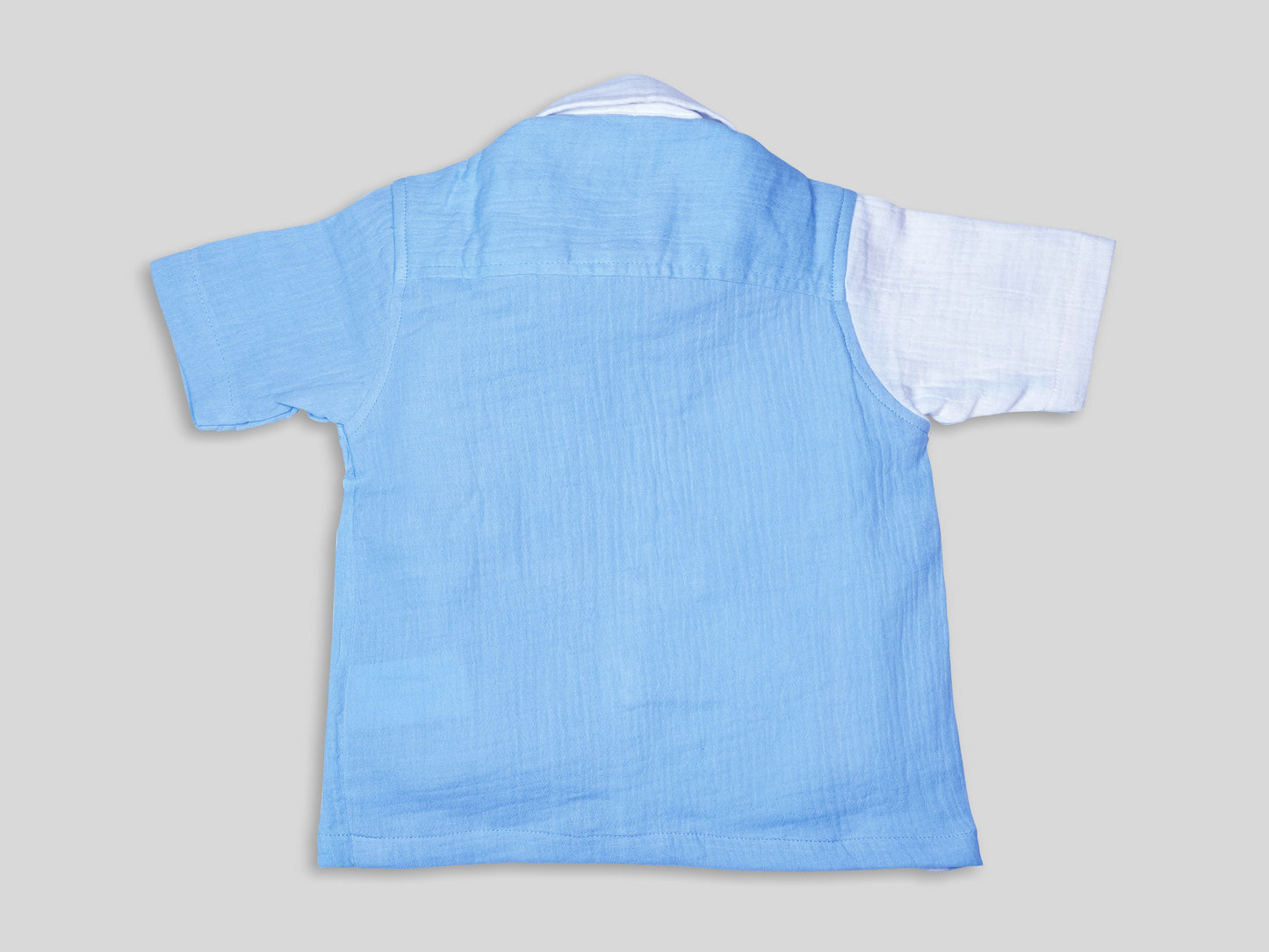 Dual-Tone Cotton Co-Ord Set