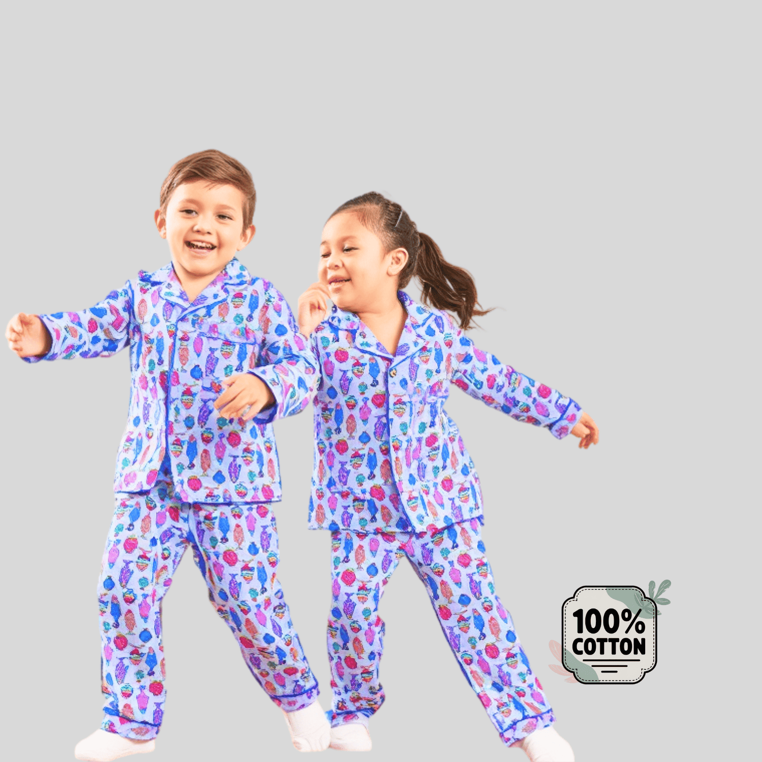 unisex night suits for boys and girls