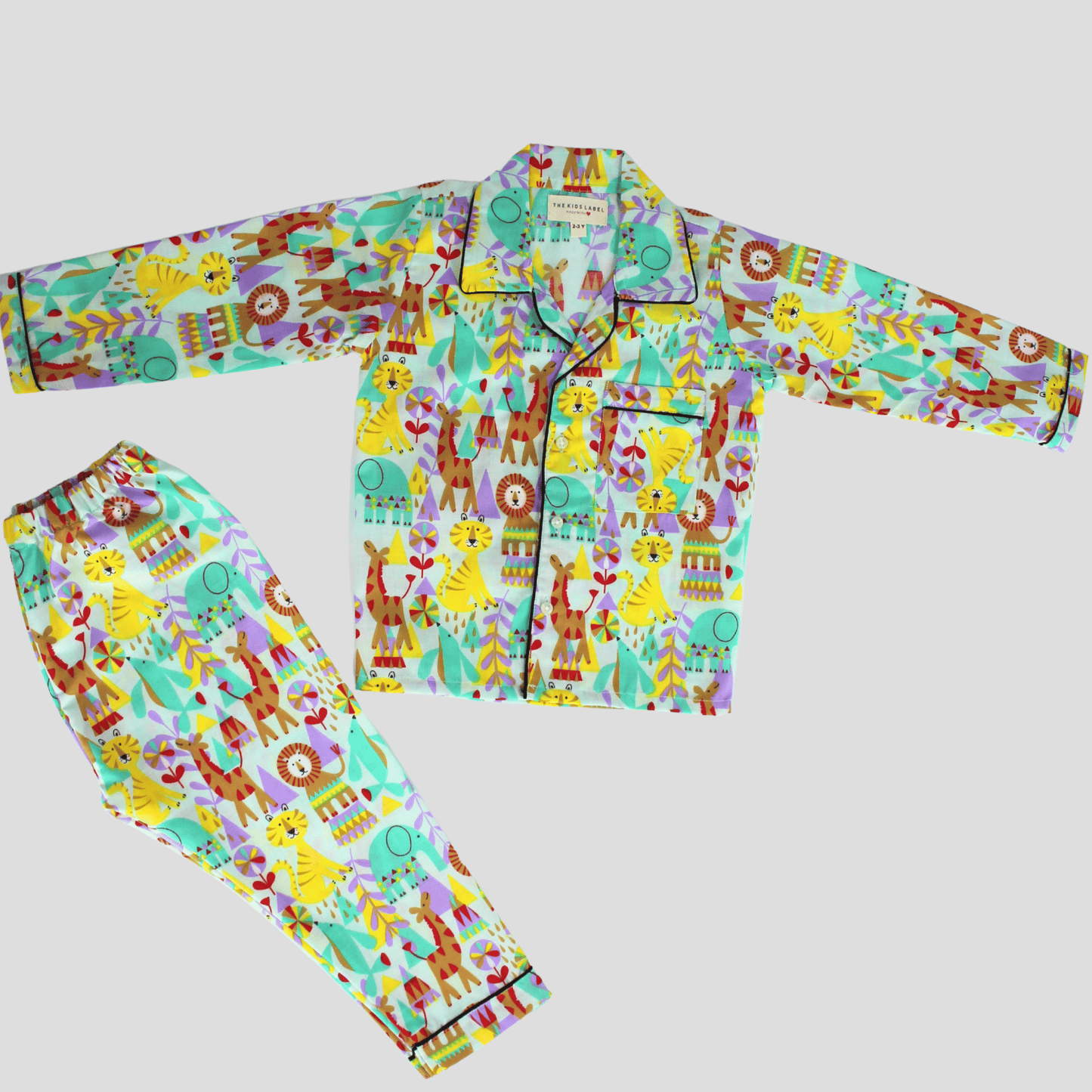 Jungle Theme Unisex Night Suit