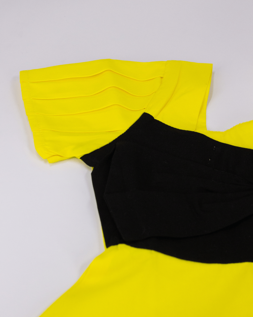 Neon Dream Dress with Signature Black Bow