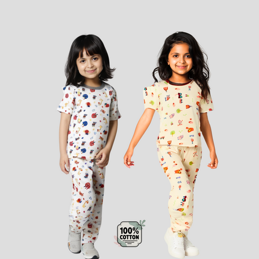 Soft Printed Nighwear Set