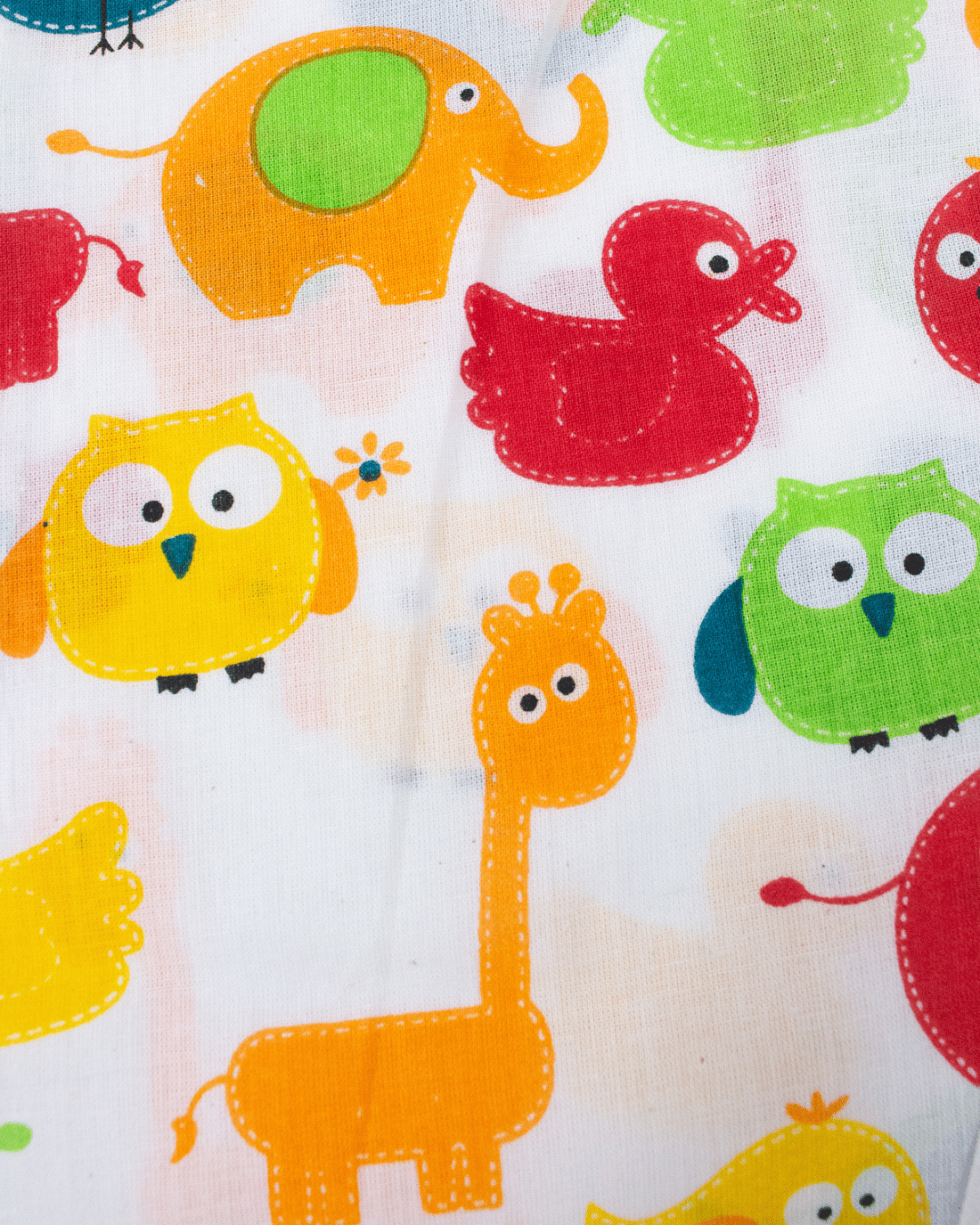 100% Cotton Animal Print Unisex Night Suit