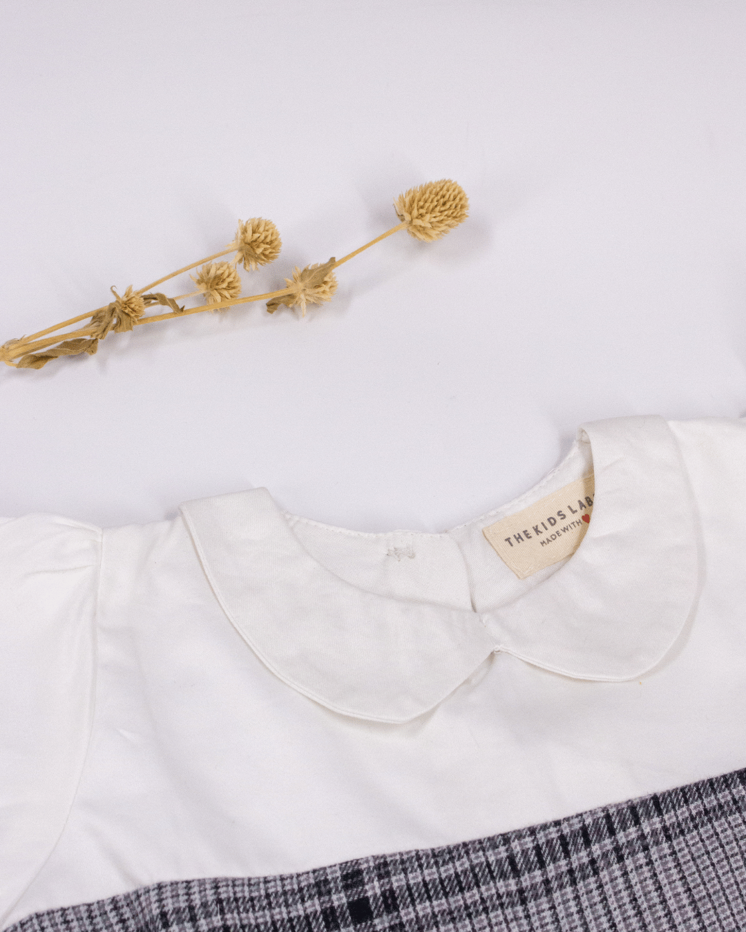 Peter Pan Top and Flared Pants Set