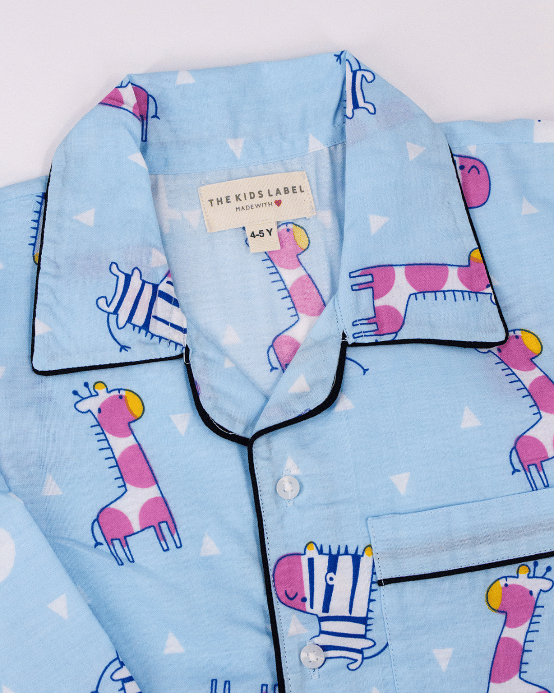 100% Cotton Jolly Jungle Unisex Night Suit