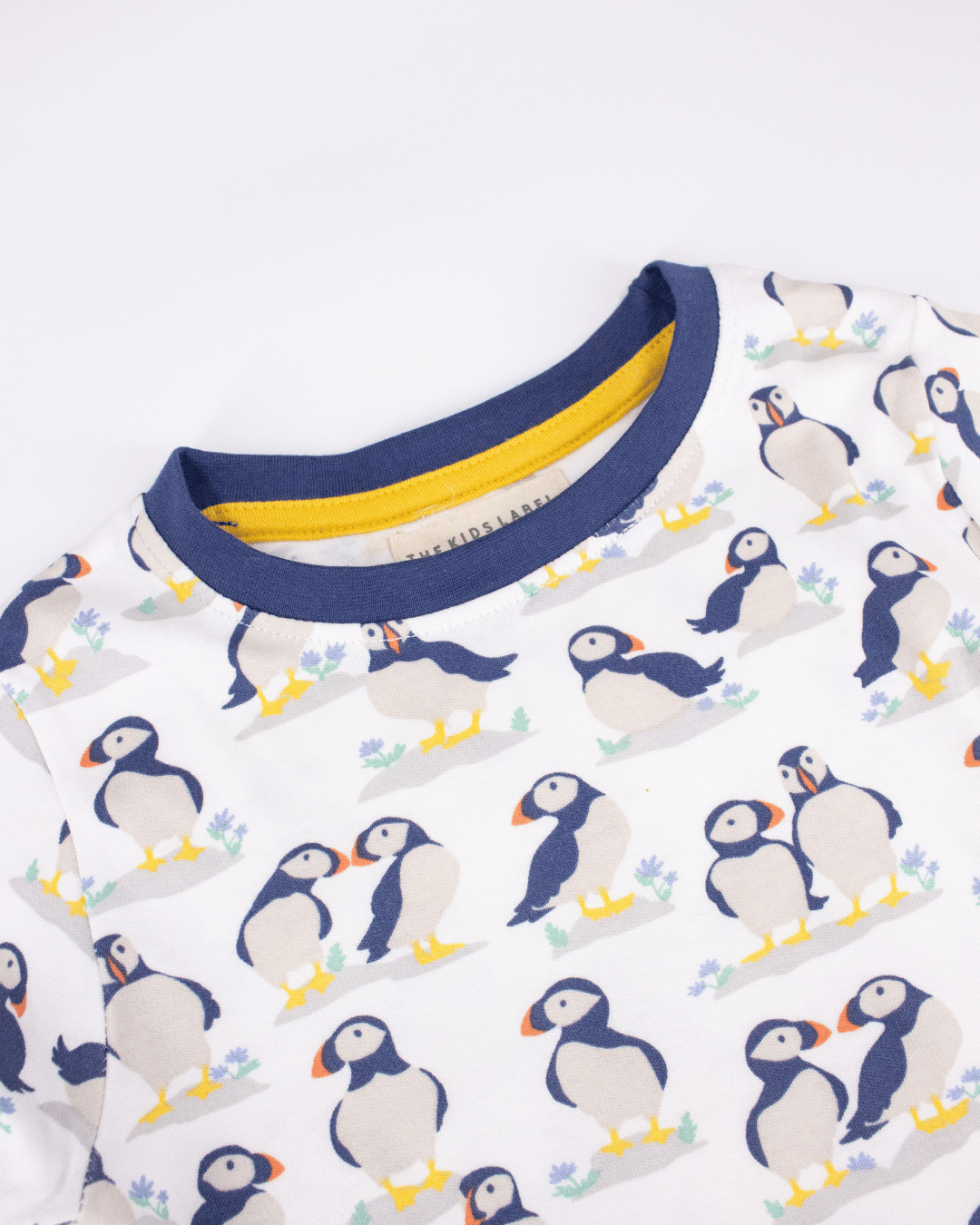 100% Cotton Knit Penguins Unisex Night Suit