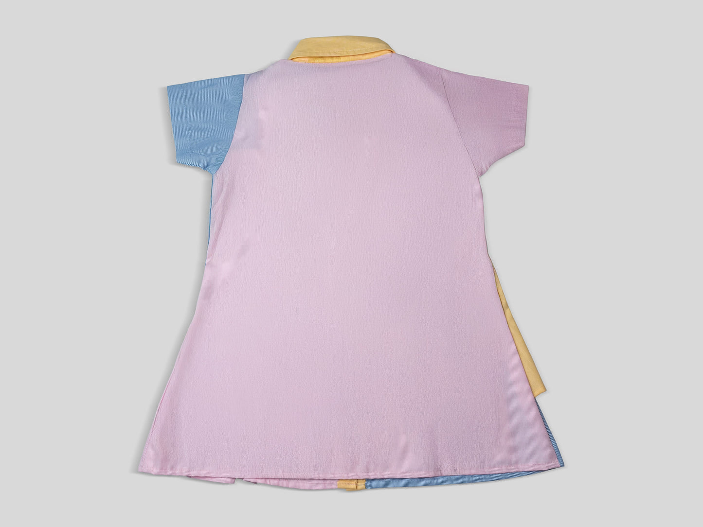 Rainbow Hues Cotton Dress