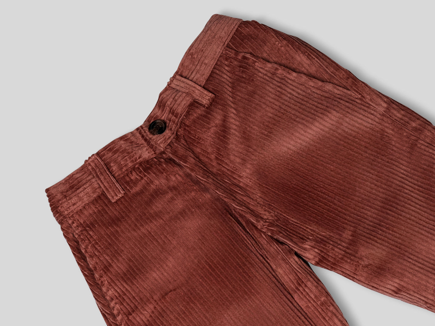 Chic Shirt & Corduroy Pants Set