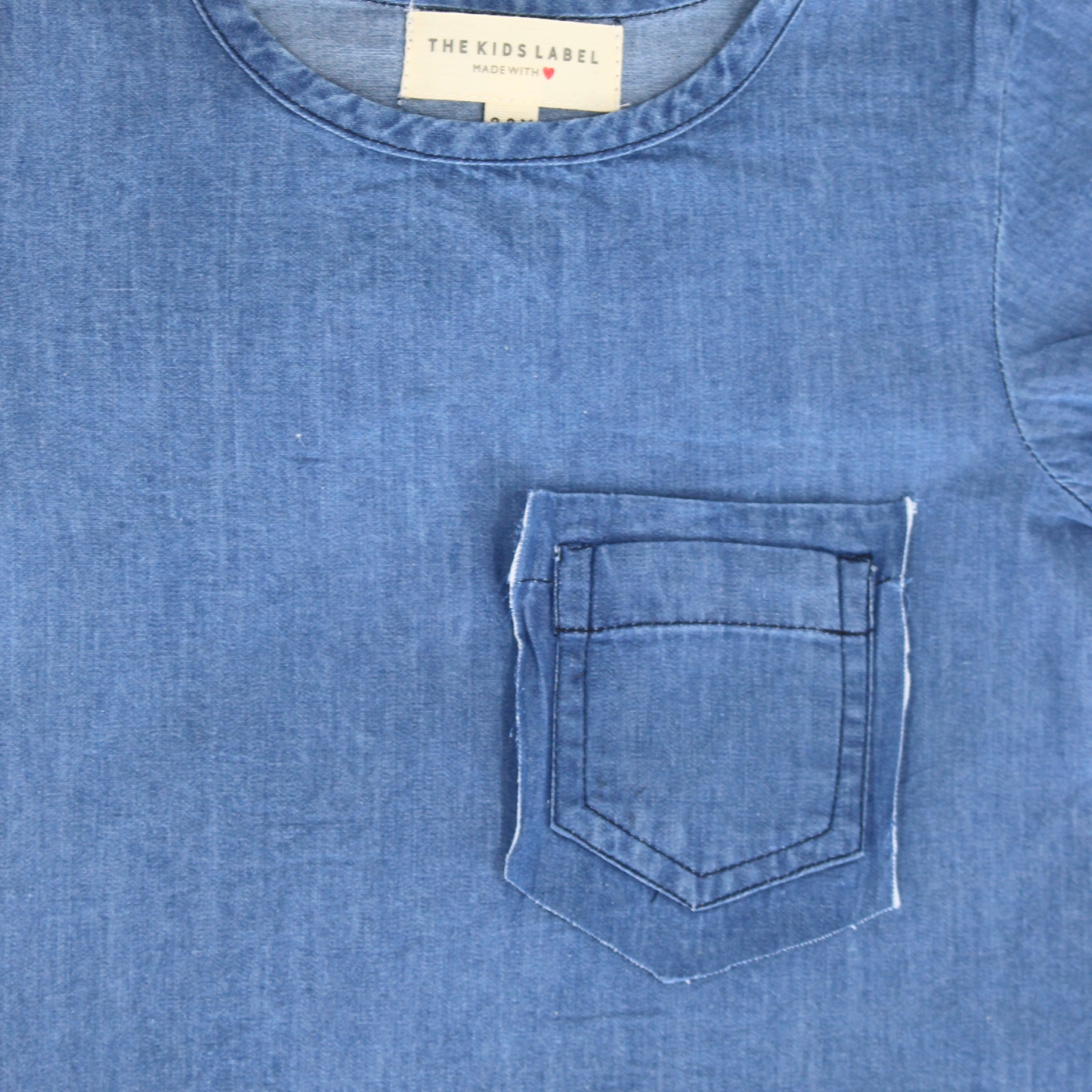 Unisex Denim T-shirt and Pants Set
