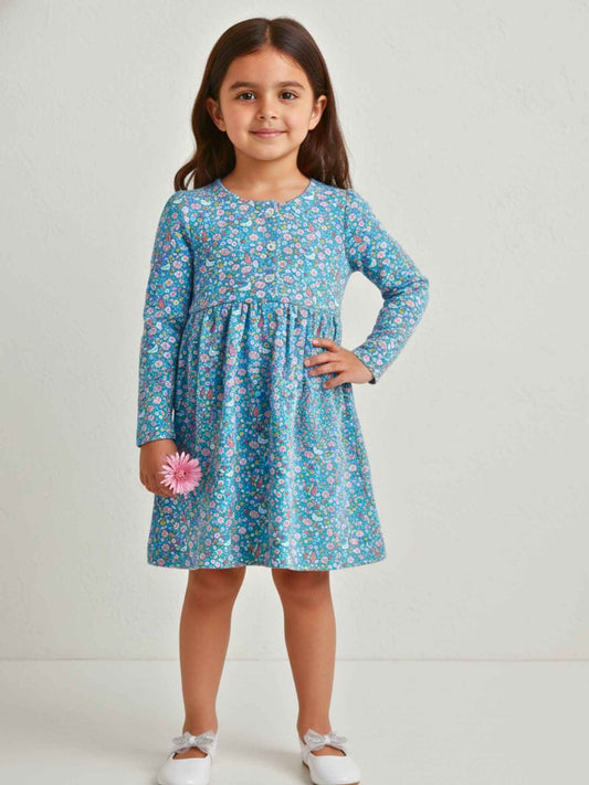 Chirp & Twirl Floral Dress