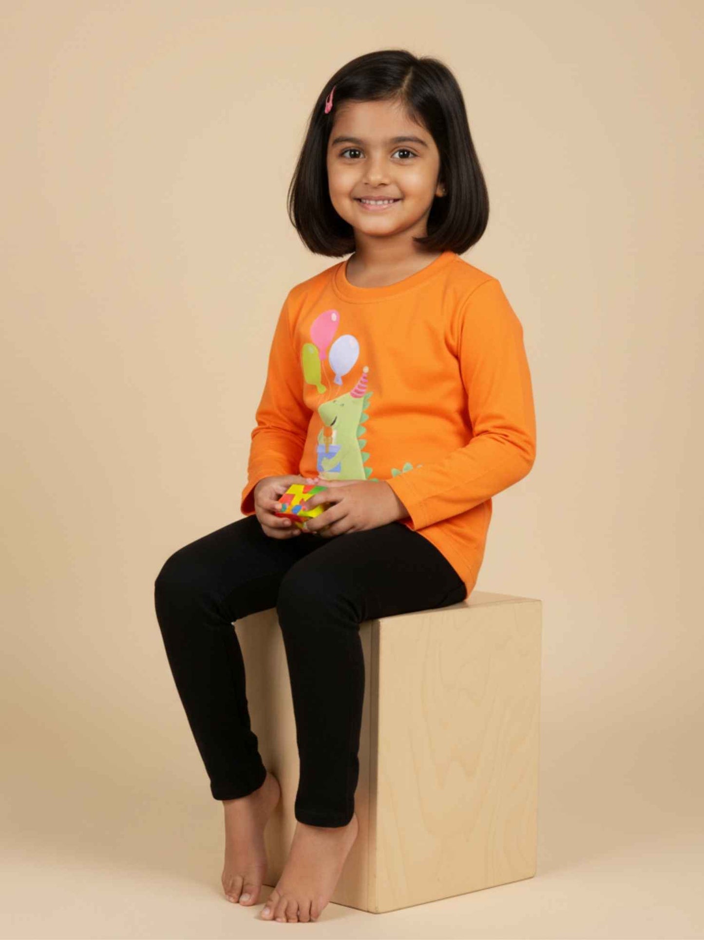 Dino Party Fun Unisex Cotton Tee