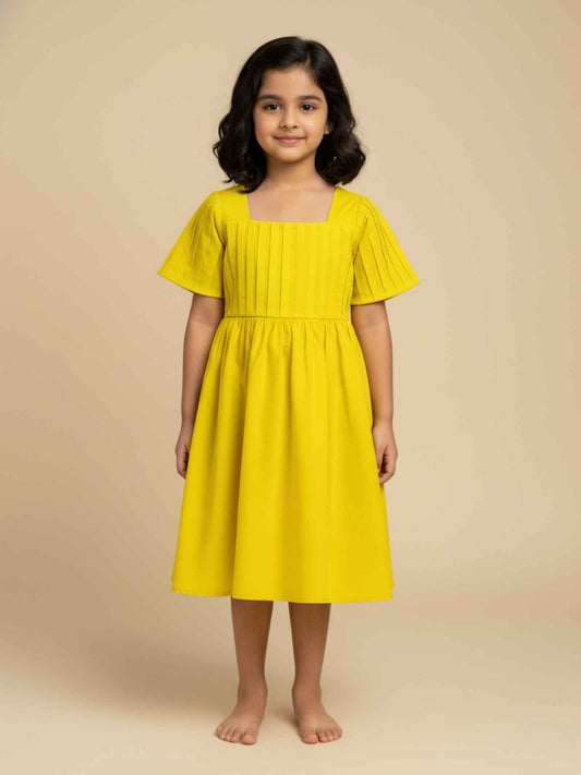 Neon Dream Dress with Signature Black Bow