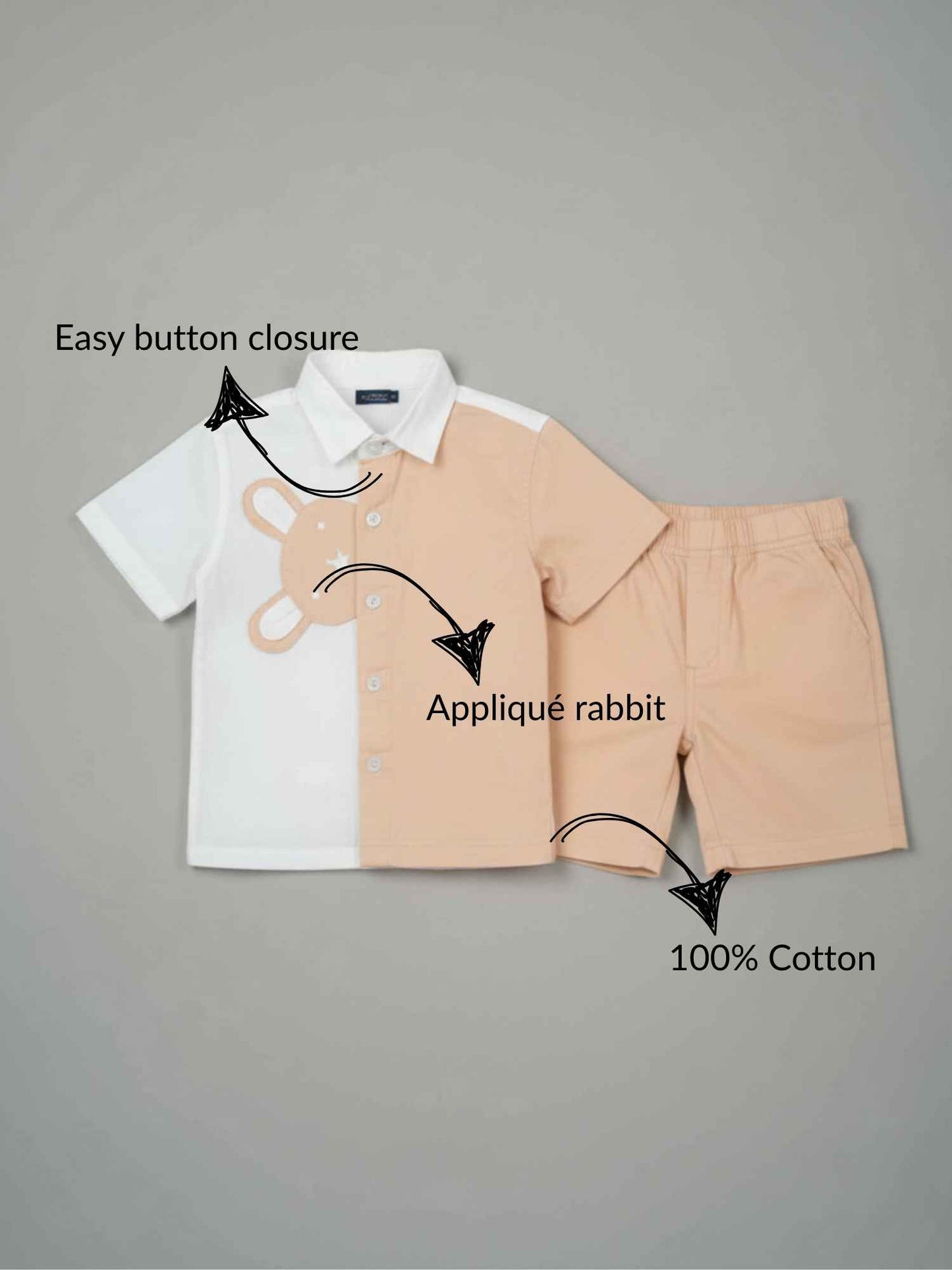 Bunny Cotton Unisex Co-ord Set