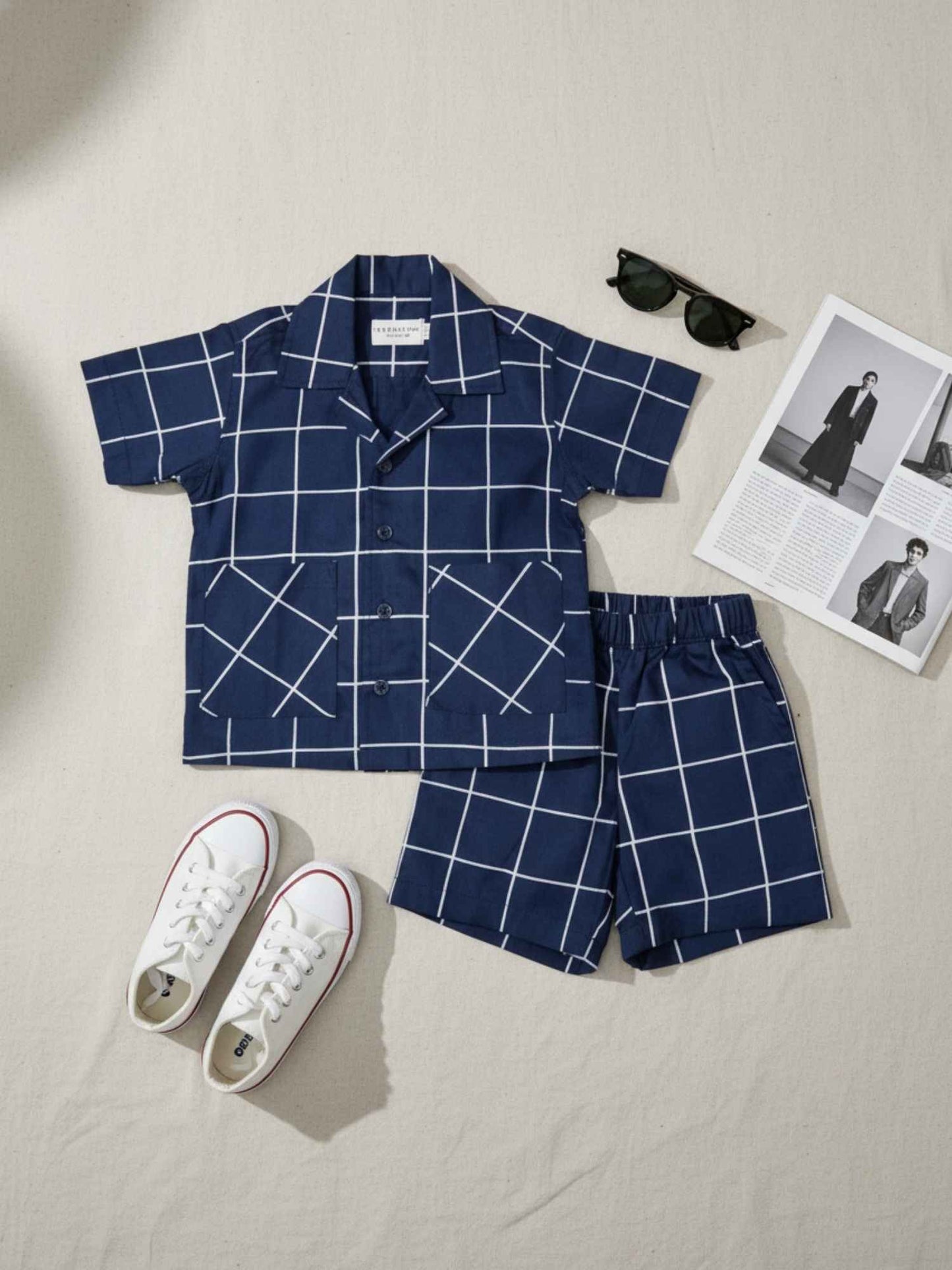 Mini Boss Cotton Kids Co-ord Set