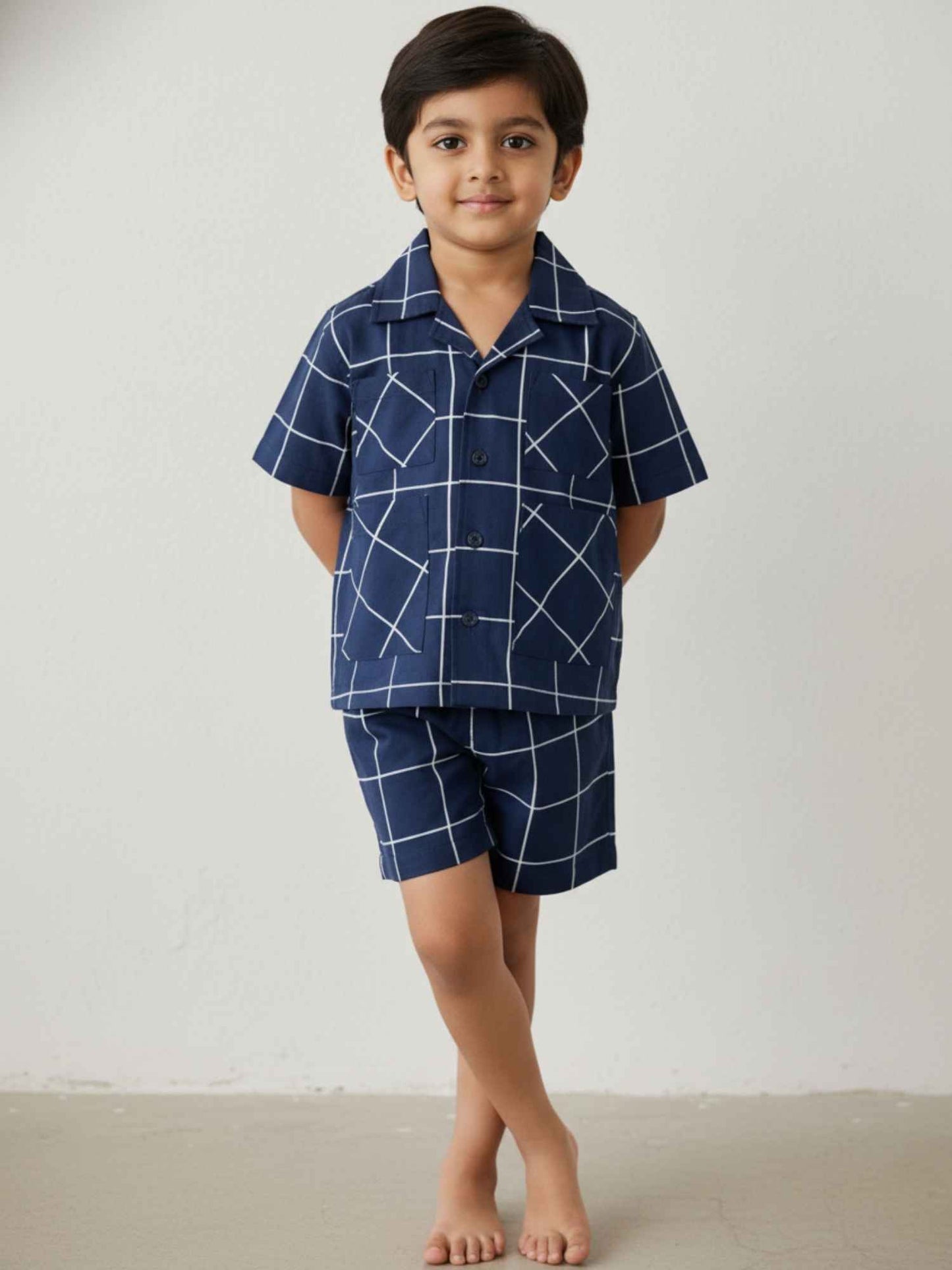 Mini Boss Cotton Kids Co-ord Set