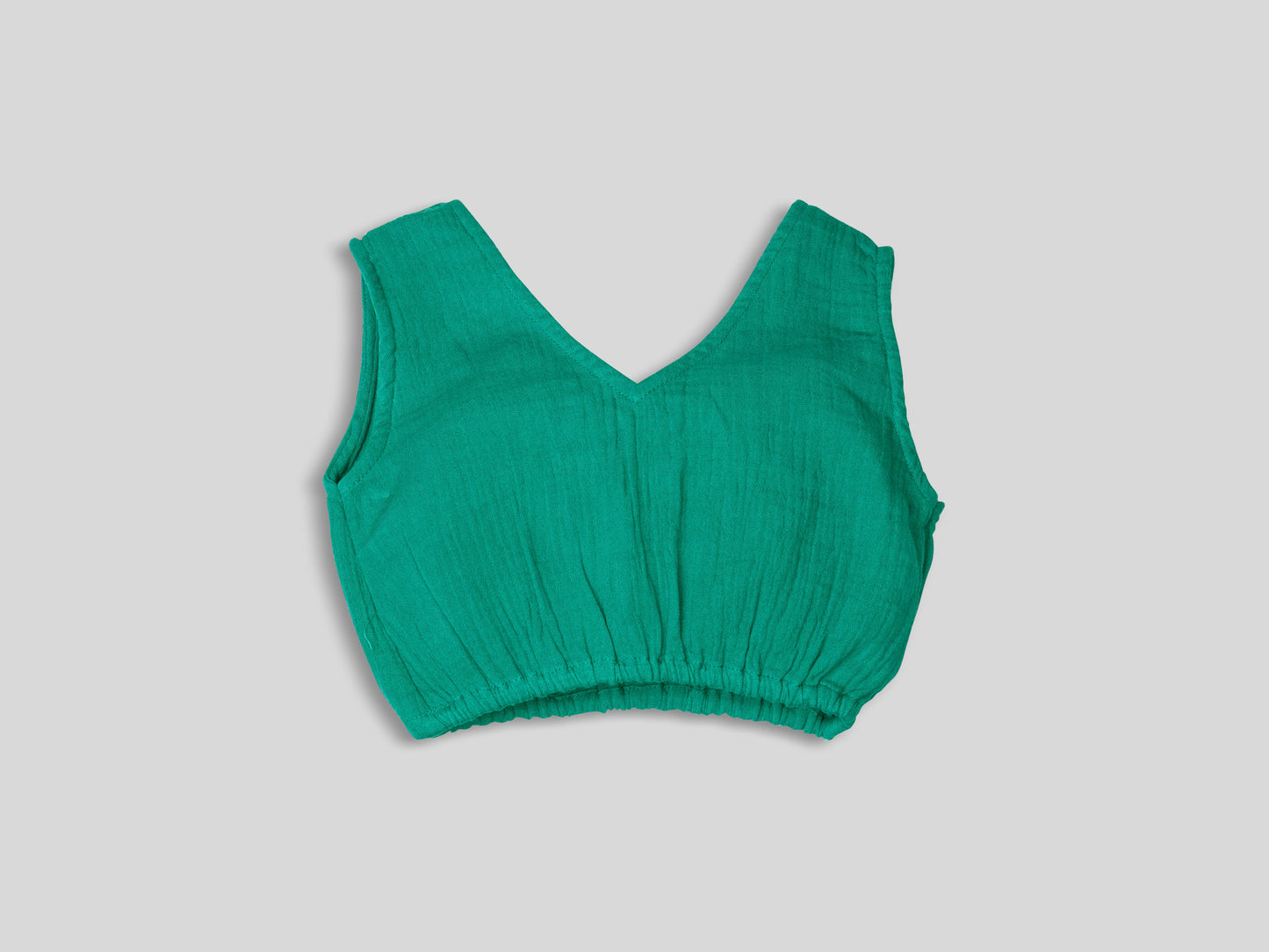 Green Skort and Top Cotton Co-Ord Set